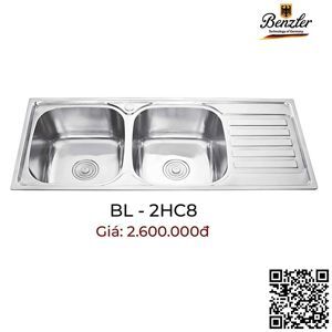Chậu rửa chén Benzler BL-2HC8