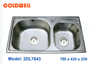 Chậu rửa chén Coldwell 2DL7843