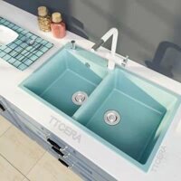 Chậu Rửa Chén Đá 2 Hộc CREAVE T8650F