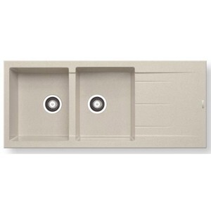 Chậu rửa chén đá Bosch PYRAGRANITE ALAZIA (116X50) 2B 1D