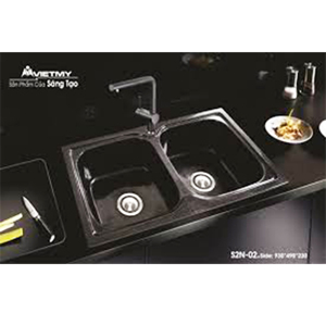 Chậu rửa chén đá nhân tạo S2N-02