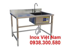 Chậu Rửa Chén Đơn Cánh Trái Inox 304 CR-16