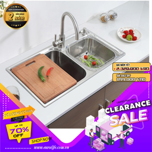 Chậu rửa chén Eurolife EL-C5