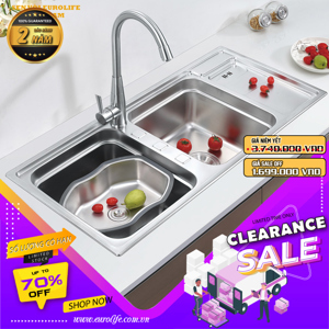 Chậu rửa chén Eurolife EL-C7