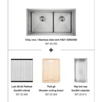 Chậu rửa chén Hafele HS21-SSN2S90 - Thiết kế thông minh