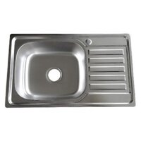 Chậu rửa chén Inox 1 ngăn 1 vách KT7545 – hàng chính hãng