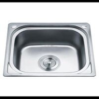 Chậu Rửa Chén Inox 1 Ngăn 50 X 40Cm