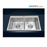 Chậu rửa chén inox 304 đúc 2 hộc Erowin 8245VC