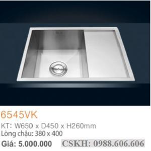 Chậu rửa chén inox 304 Erowin 6545VK