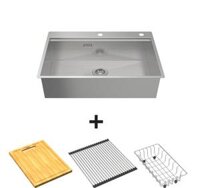 Chậu rửa chén inox Hafele WS R0 HS24-SSN1S-7650_SILVER 567.20.627