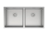 Chậu rửa chén Inox Hafele Satin R10 HS24-SSN2S-870 567.24.437