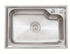 Chậu rửa chén Inox SUS304 1 hố Eurolife EL-C6243 (Trắng bạc)
