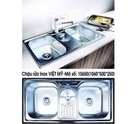 Chậu rửa chén Inox Việt Mỹ 10650