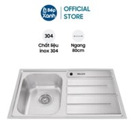 Chậu Rửa Chén Malloca MS 1017 NEW - Inox 304 - Ngang 80cm