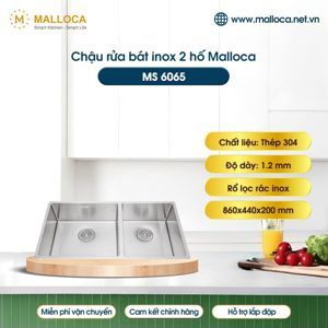 Chậu rửa chén Malloca MS 6065