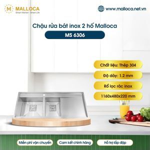 Chậu rửa chén Malloca MS-6306