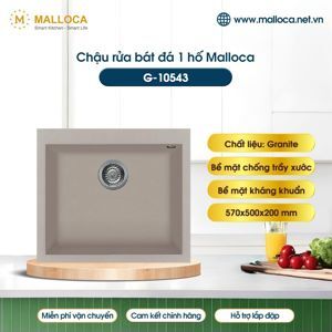Chậu rửa chén Malloca TORTORA G-10543
