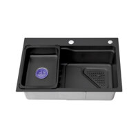Chậu rửa chén Nano HP-8245D Nano đen