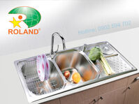 Chậu rửa chén Roland 2 hộc 1 cánh B 12050CKA