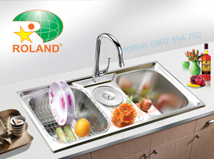 Chậu rửa chén Roland B9749DK