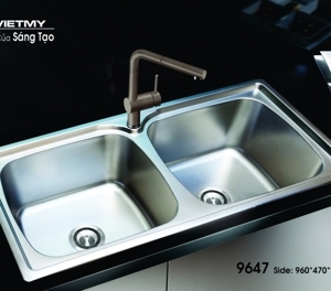 Chậu rửa chén Việt Mỹ H9647S