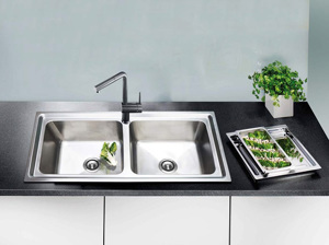 Chậu rửa chén Việt Mỹ inox H.10048S
