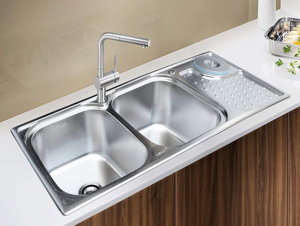 Chậu rửa chén Việt Mỹ inox H.12050R