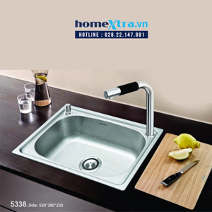 Chậu rửa chén Việt Mỹ inox H.5338