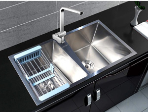 Chậu rửa chén Việt Mỹ inox H.8245E