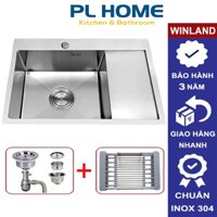 Chậu rửa chén Winland inox 304 cao cấp dày dặn B61 B62 B63