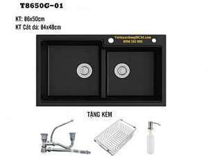 Chậu rửa đá Creave T8650G