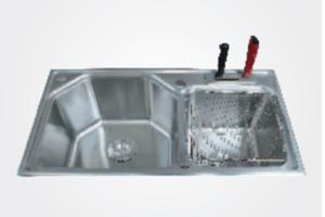 Chậu rửa dập liền khối Cariny ST-8448