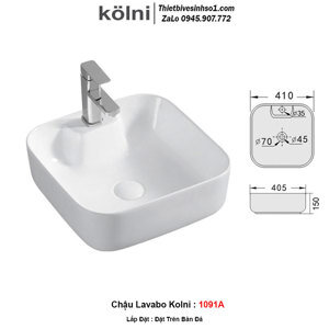 Chậu rửa đặt bàn Kolni 1091A