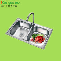 Chậu rửa đôi Kangaroo KG7843E