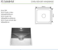 Chậu rửa Faster FS-5444HM