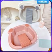 Chậu Rửa Giặt Quần Áo Xô Rửa Tay Chậu Vệ Sinh Cho Áo Thun