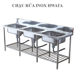 Chậu rửa inox công nghiệp Hwata CN3