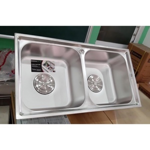 Chậu rửa Inox Sơn Hà S82