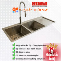 Chậu rửa inox304 CARYSIL VN-D200 (ID-1150), Sản xuất tại Ấn Độ bằng công nghệ của Đức