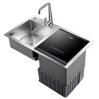 Chậu rửa kết hợp máy rửa bát Hafele HAFELE HDW-SD90A