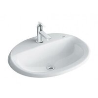 Chậu Rửa Lavabo Âm Bàn Inax L-2395V Dương Vành