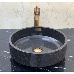 Chậu rửa lavabo bầu dục Eximstone BST66