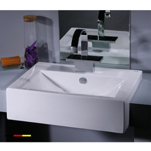 Chậu rửa lavabo Bravat C22108W-1A