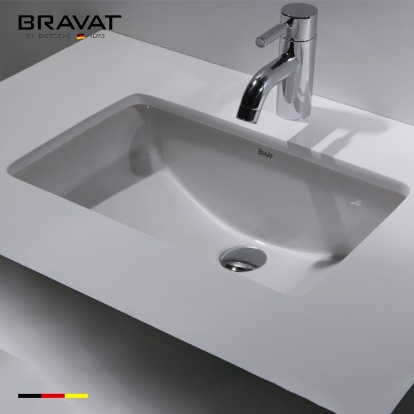 Chậu rửa lavabo Bravat C22131W-A-ENG