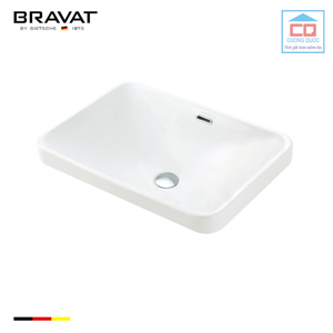 Chậu rửa lavabo Bravat C22332W-ENG