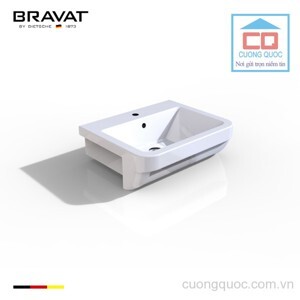 Chậu rửa lavabo Bravat C22360W-1-ENG