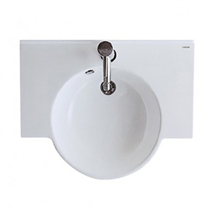 Chậu rửa lavabo Caesar LF5304, treo tường
