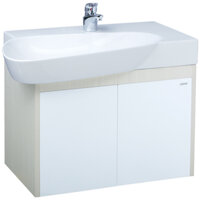 Chậu Rửa Lavabo Caesar LF5362+ Tủ Treo EH065V