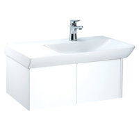 Chậu Rửa Lavabo Caesar LF5374+ Tủ Treo EH063RV