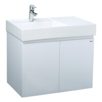 Chậu Rửa Lavabo Caesar LF5382+ Tủ Treo EH080V